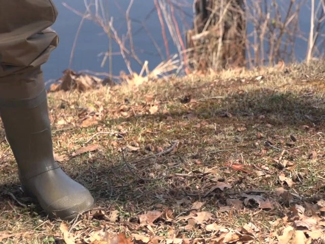 Guide Gear Nylon/PVC Wader W/ Lug Sole - image 8 from the video